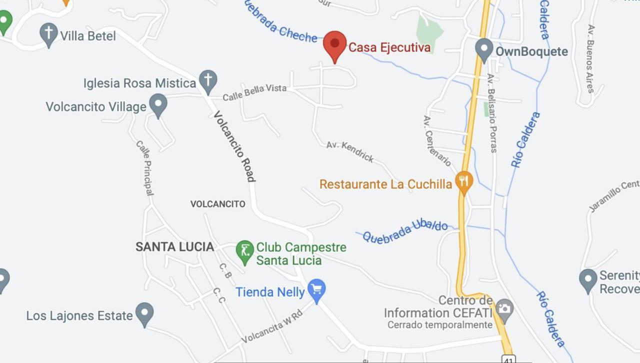 Apartmán Casa Ejecutiva Boquete Exteriér fotografie